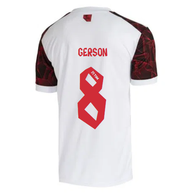 2021/22 Flamengo Away Kit Soccer Jersey GERSON #8